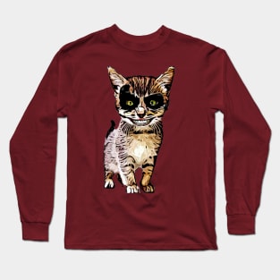 Evil Cat Long Sleeve T-Shirt